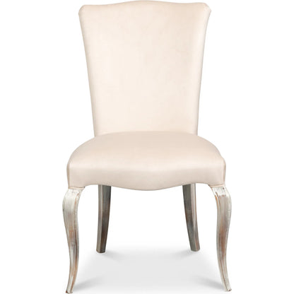Sidechair (Set of 2) by Sarreid Ltd. in beechwood frame, fabric. Made from unique in a unique style.