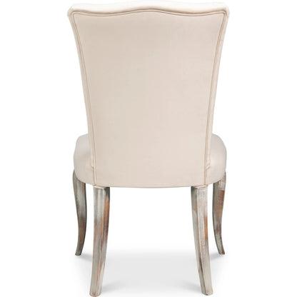 Sidechair (Set of 2) by Sarreid Ltd. in beechwood frame, fabric. Made from unique in a unique style.