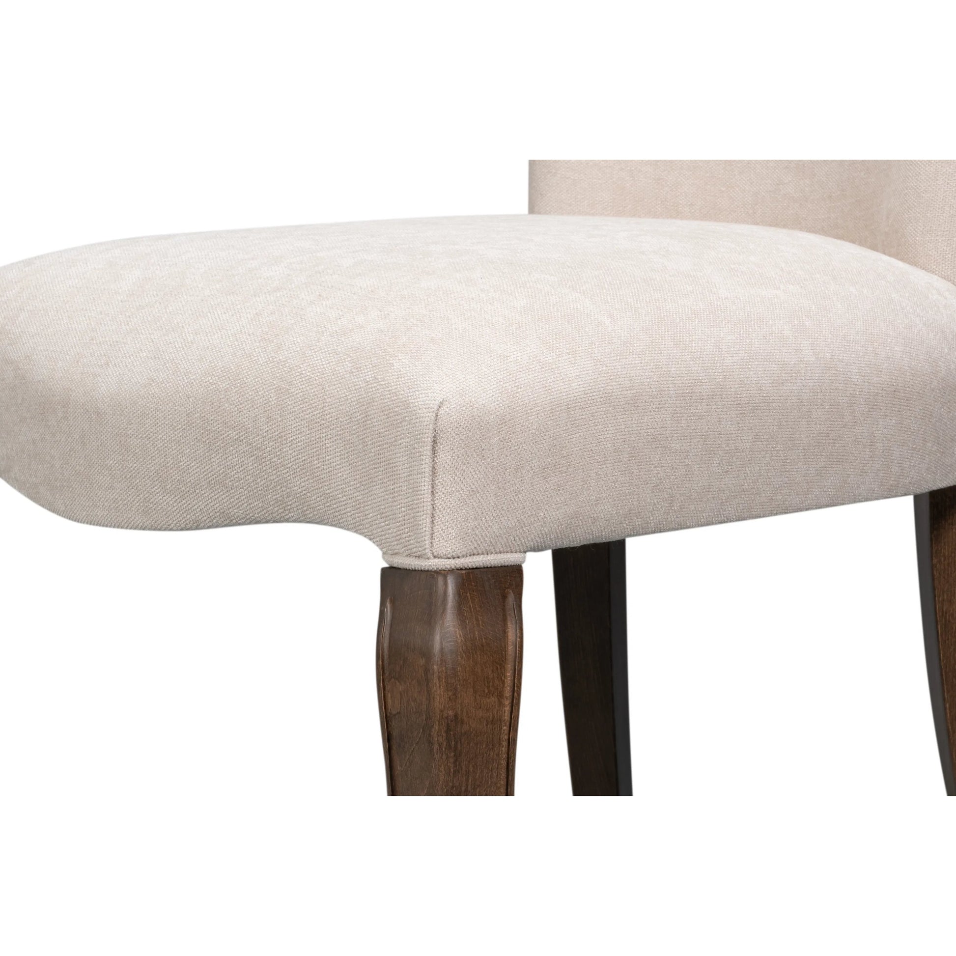 Sidechair (Set of 2) by Sarreid Ltd. in beechwood frame, fabric. Made from unique in a unique style.