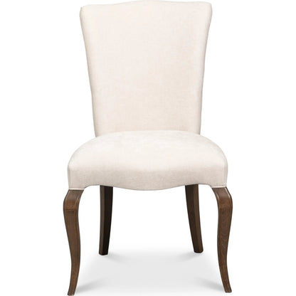 Sidechair (Set of 2) by Sarreid Ltd. in beechwood frame, fabric. Made from unique in a unique style.