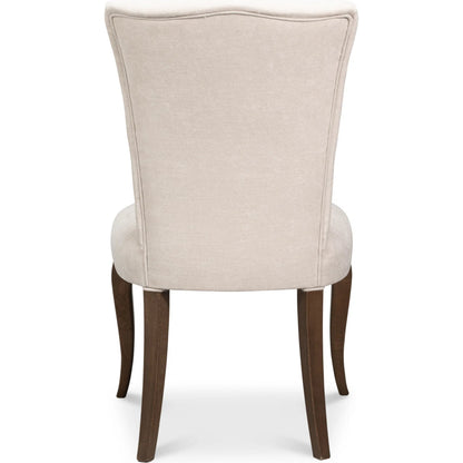 Sidechair (Set of 2) by Sarreid Ltd. in beechwood frame, fabric. Made from unique in a unique style.