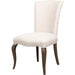 Sidechair (Set of 2) by Sarreid Ltd. in beechwood frame, fabric. Made from unique in a unique style.