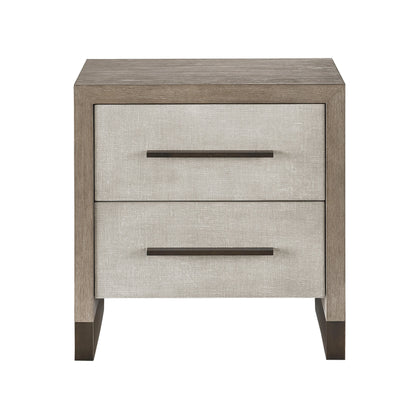Erinn V X Universal Night Table by Universal Furniture in weathered oak. Made from unique in a modern style.