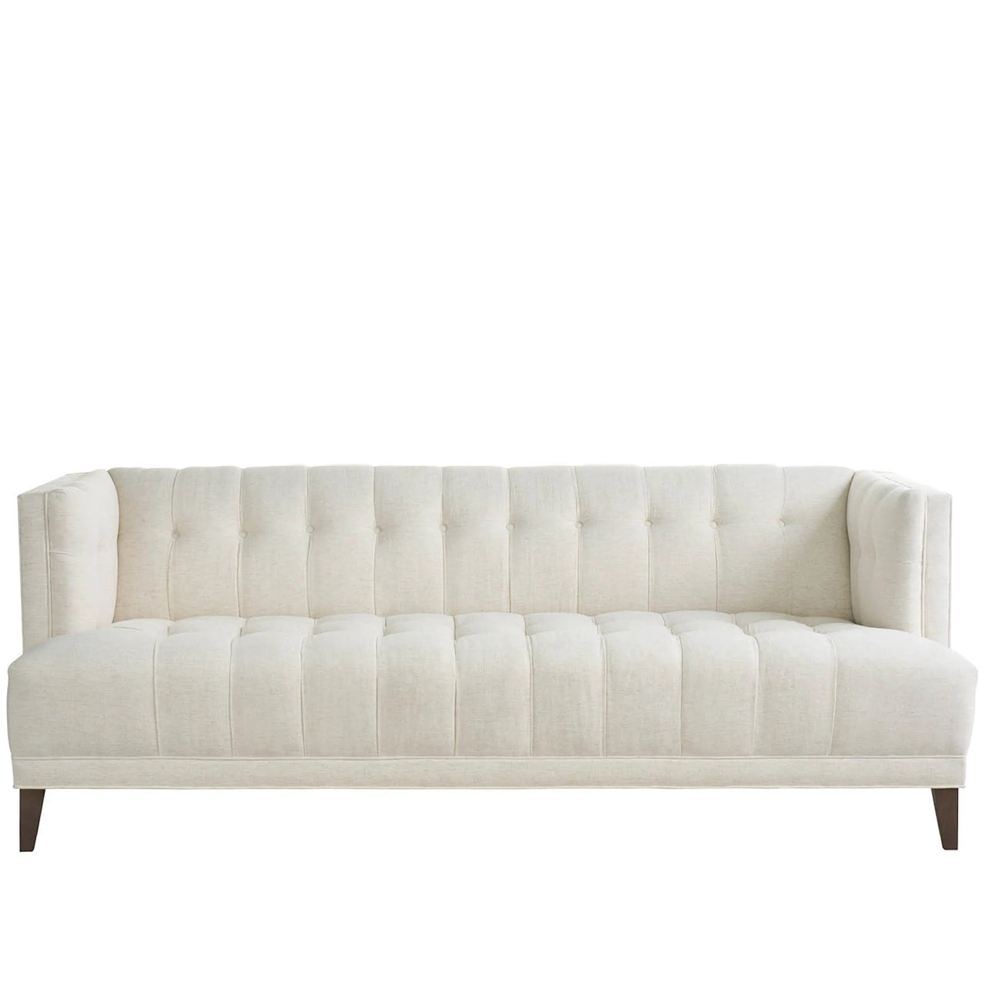 Curated Paxton Sofa by Universal Furniture in espresso. Made from unique in a transitional style.