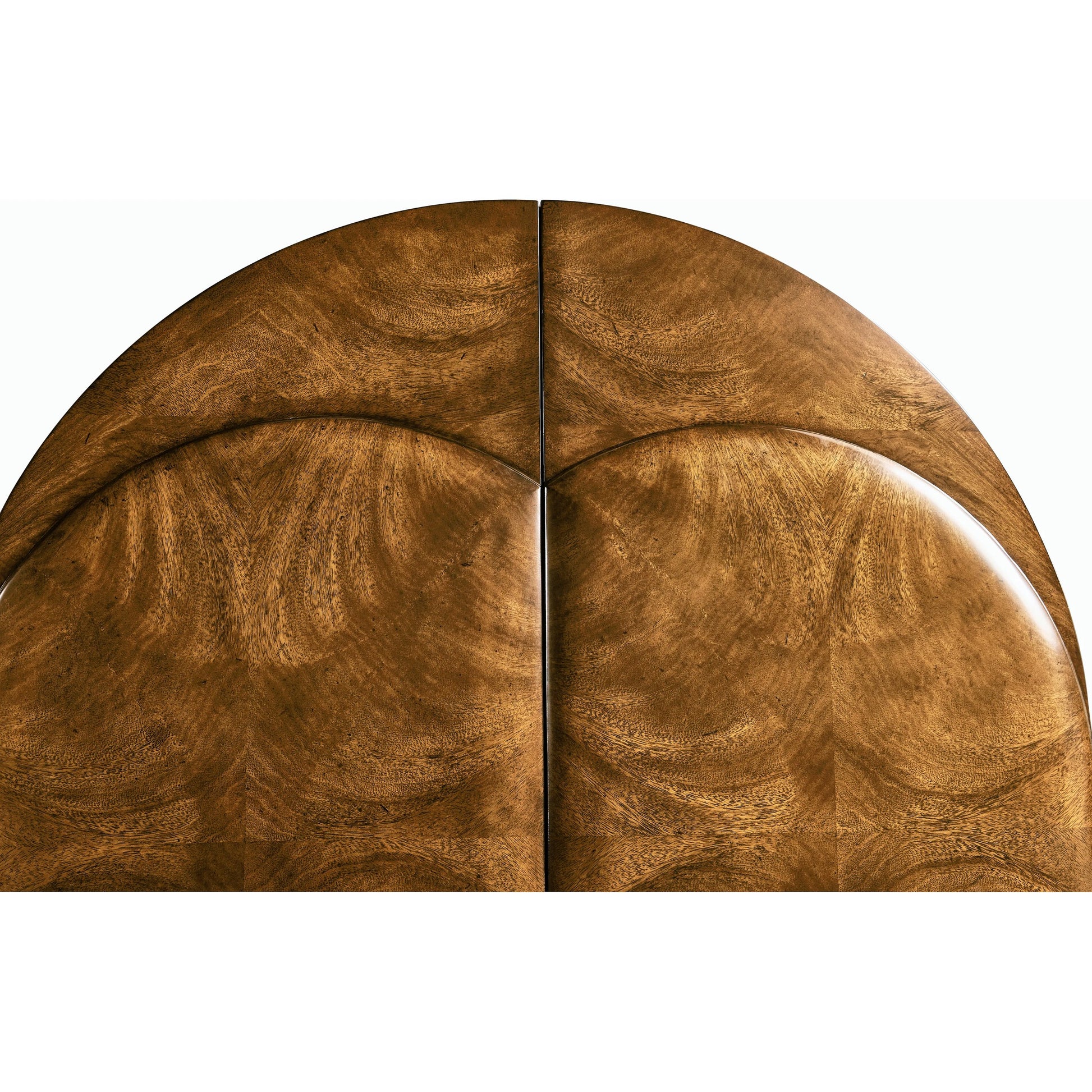 Jacques Bar Armoire by Jonathan Charles in brown and natural cerejeira. Made from crotch cerejeira veneers, flat cut mahogany veneers, mirror, stone, eggshell, brass in a modern style.