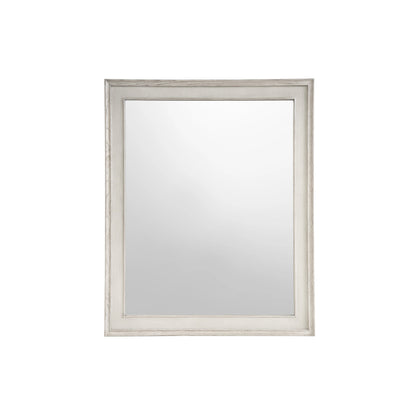 Coalesce Accent Mirror by Universal Furniture in rolling fog. Made from unique in a modern style.