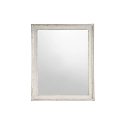 Coalesce Accent Mirror by Universal Furniture in rolling fog. Made from unique in a modern style.