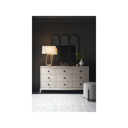 Coalesce Dresser by Universal Furniture in rolling fog. Made from unique in a modern style.