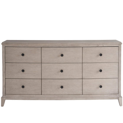 Coalesce Dresser by Universal Furniture in rolling fog. Made from unique in a modern style.