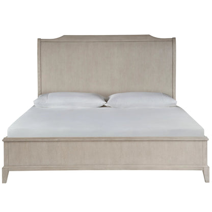 Coalesce Silva Sleigh Platform Bed by Universal Furniture in rolling fog. Made from unique in a unique style.