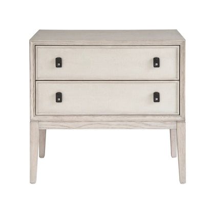 Coalesce Presley Two Drawer Nightstand by Universal Furniture in rolling fog. Made from unique in a unique style.