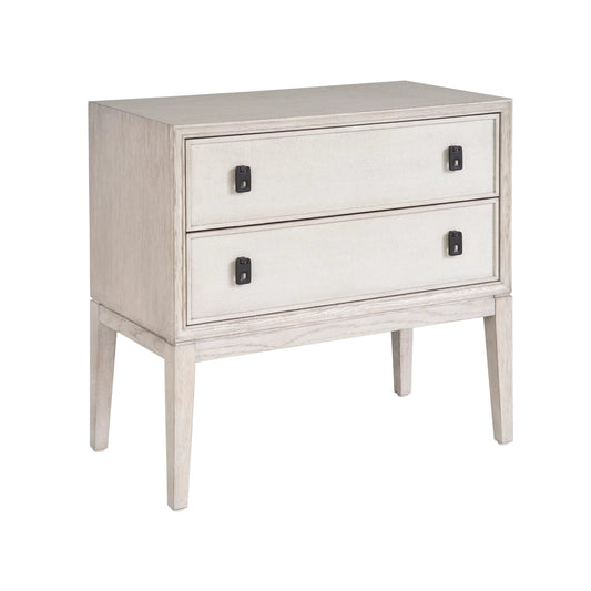 001 SI-2146358 | Primary Silo | Coalesce Presley Two Drawer Nightstand by Universal Furniture in rolling fog. Made from unique in a unique style.