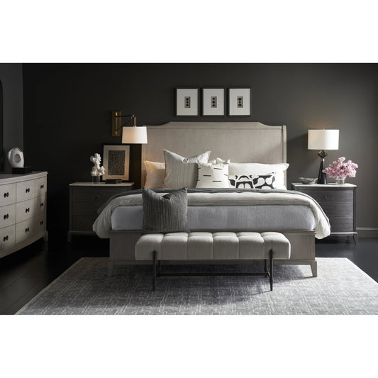 Coalesce Dresser by Universal Furniture in rolling fog. Made from unique in a modern style.
