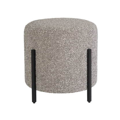 Coalesce Pouf by Universal Furniture in lavani frost and soft matte black. Made from unique in a modern style.