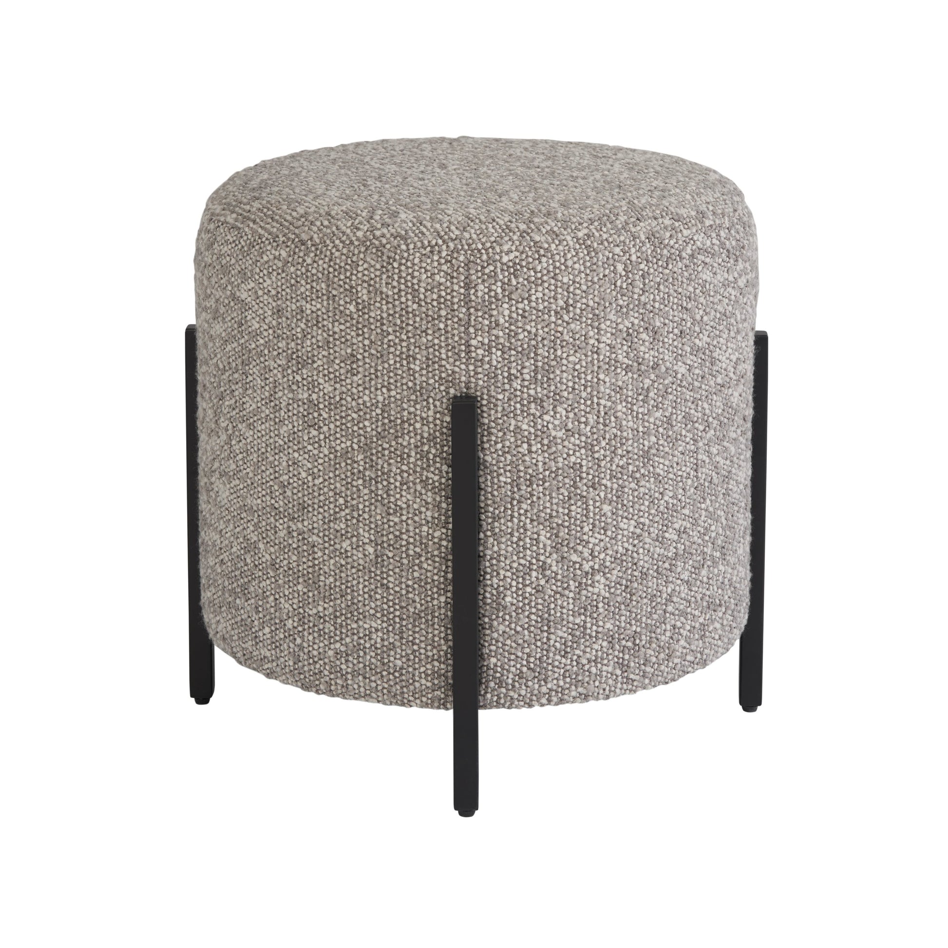 Coalesce Pouf by Universal Furniture in lavani frost and soft matte black. Made from unique in a modern style.