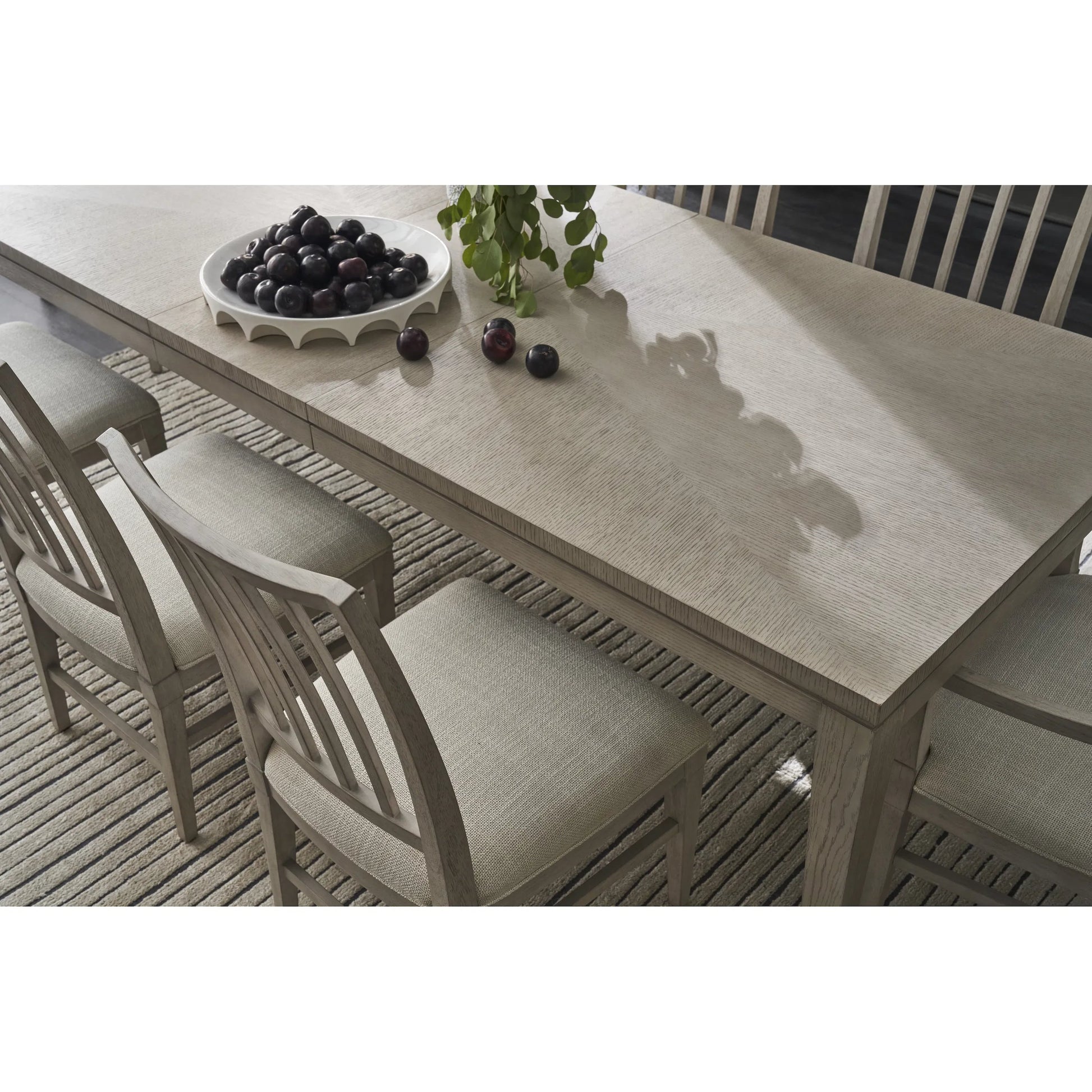 Coalesce Dining Table by Universal Furniture in rolling fog. Made from unique in a modern style.