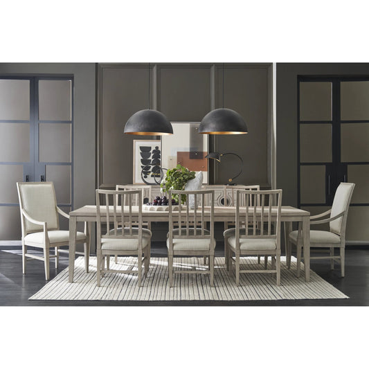 Coalesce Dining Table by Universal Furniture in rolling fog. Made from unique in a modern style.