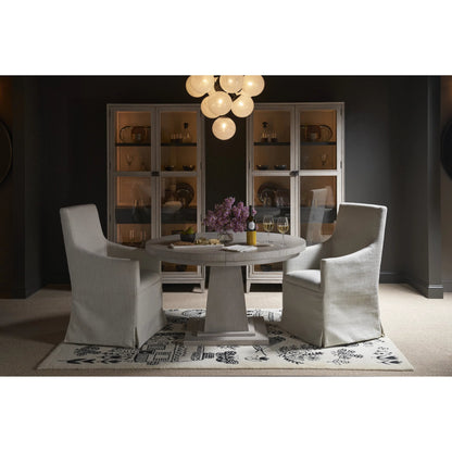 Coalesce Manning Slip Cover Chair by Universal Furniture in asbury oyster, solid wood frame. Made from unique in a unique style.
