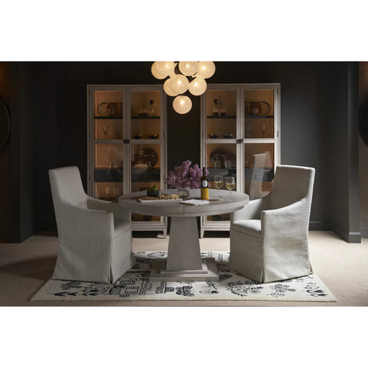 Coalesce Manning Slip Cover Chair by Universal Furniture in asbury oyster, solid wood frame. Made from unique in a unique style.