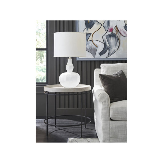 Coalesce Round Accent Table by Universal Furniture in rolling fog. Made from unique in a unique style.