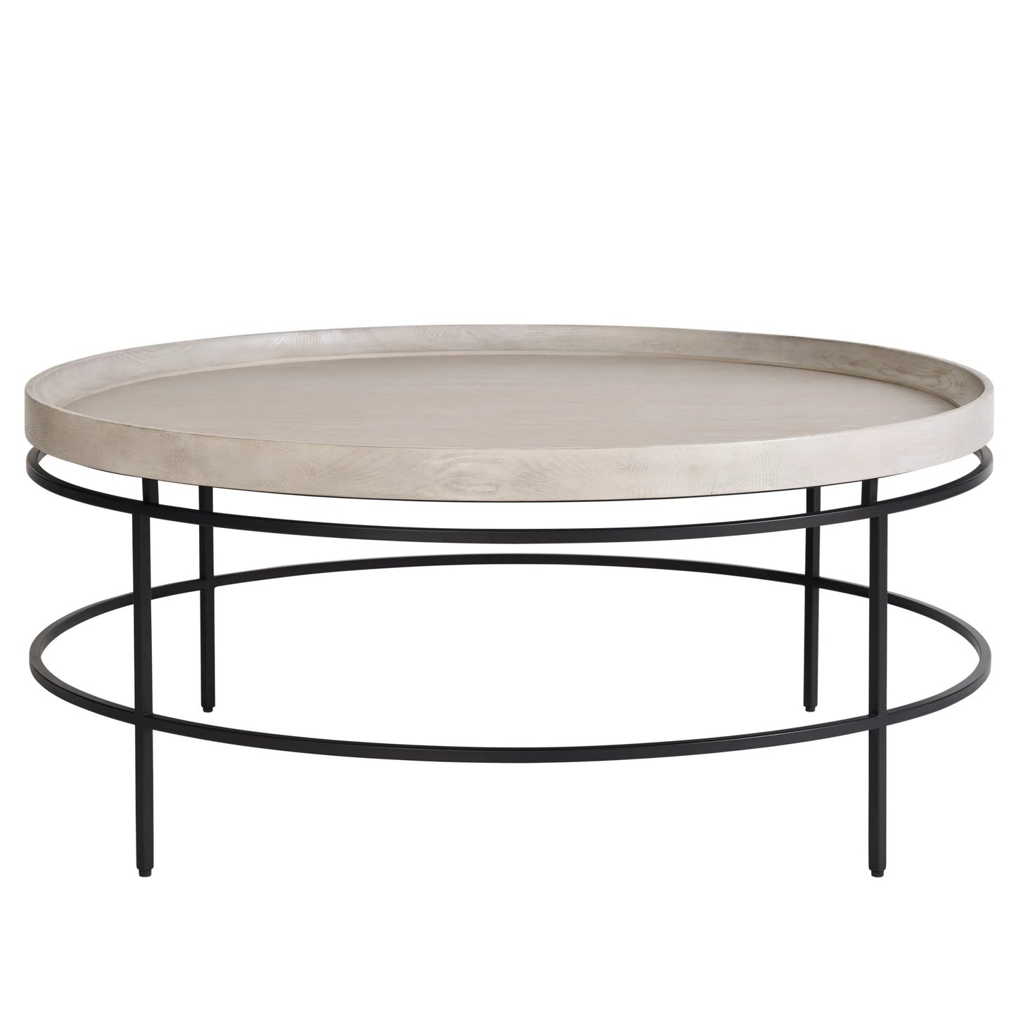 002 SI-2146338 | Additional Silo | Coalesce Round Tray Top Cocktail Table by Universal Furniture in rolling fog. Made from unique in a modern style.