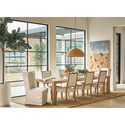Weekender Dining Table by Coastal Living by Universal Furniture in sand dune. Made from unique in a modern style.