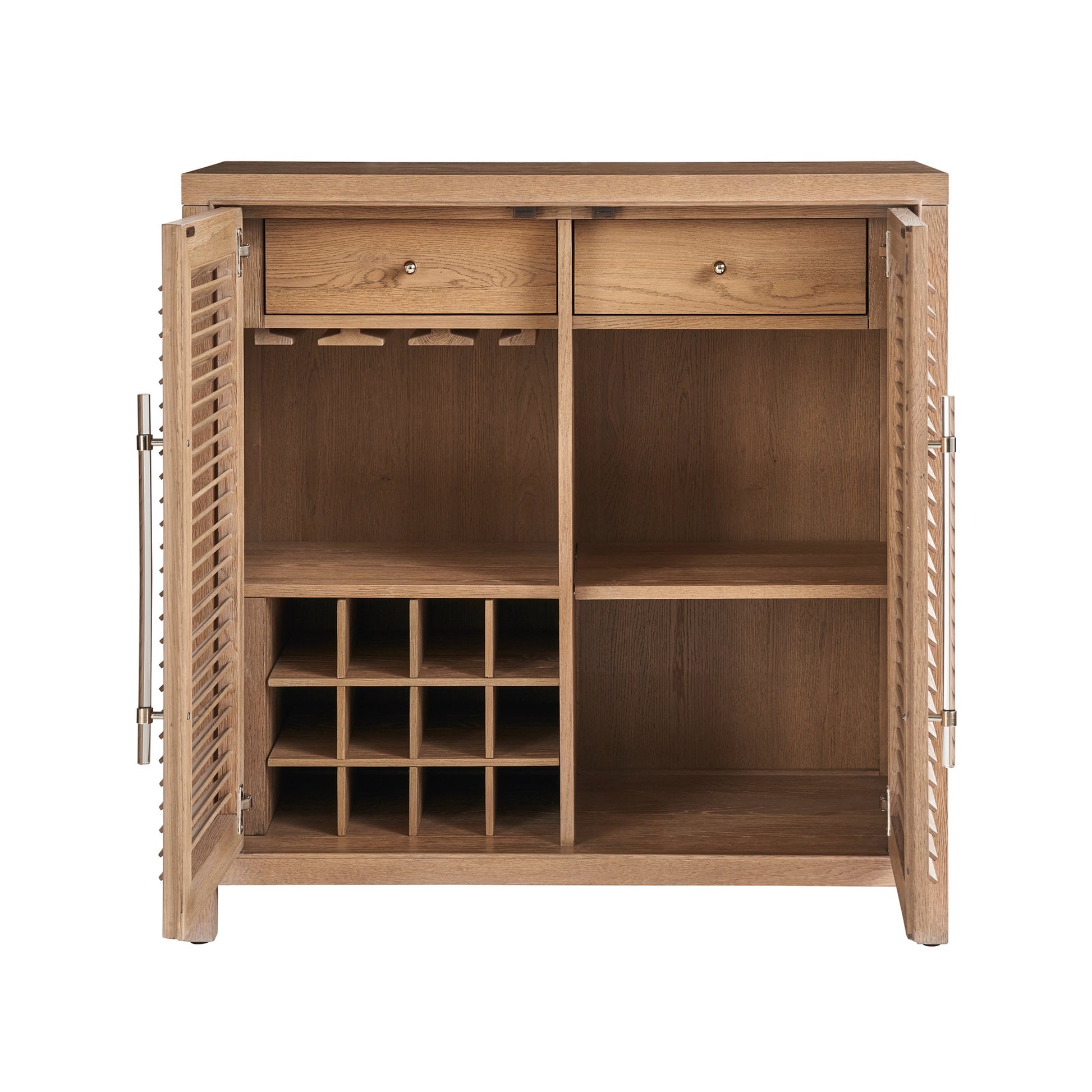 Weekender Bar Cabinet by Coastal Living by Universal Furniture in sand dune. Made from unique in a cottage & farmhouse style.