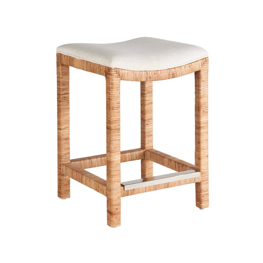 Weekender Sandbar Console Stool by Coastal Living by Universal Furniture in natural. Made from unique in a coastal style.