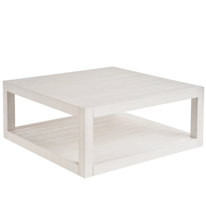 Weekender Hermosa Square Cocktail Table by Coastal Living by Universal Furniture in white sand. Made from unique in a modern style.