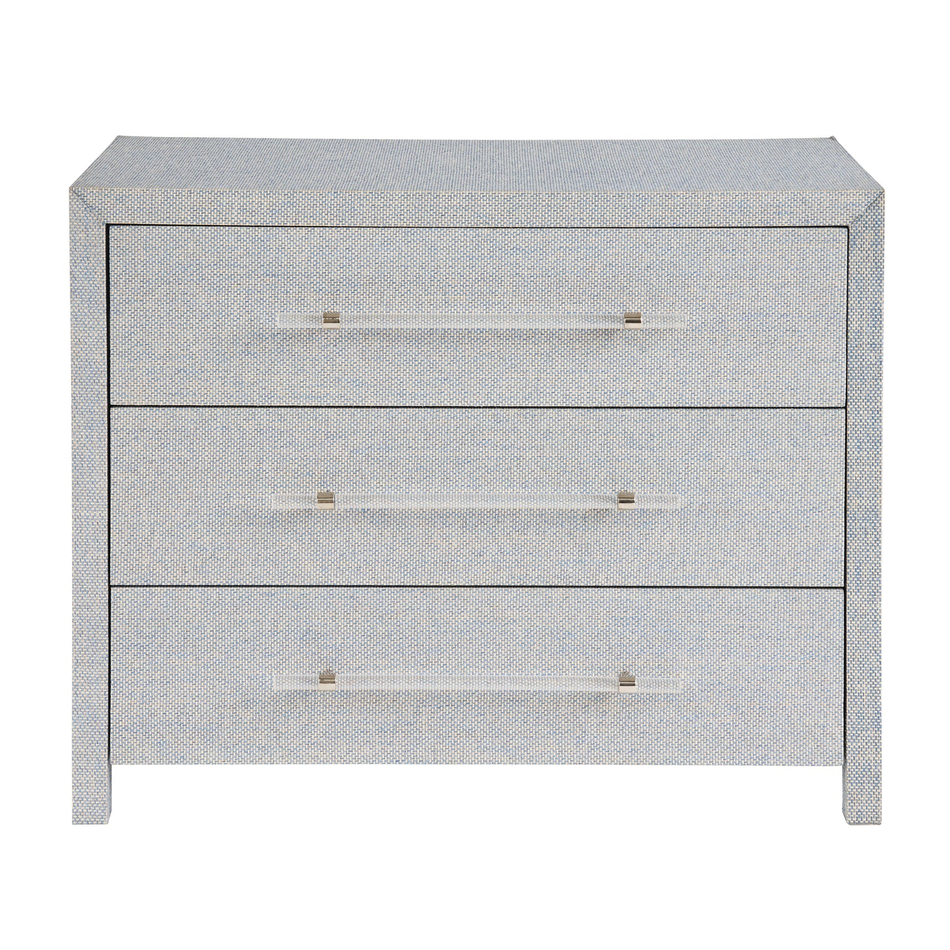Weekender Bimini Chest by Coastal Living by Universal Furniture in blue seagrass. Made from unique in a modern style.
