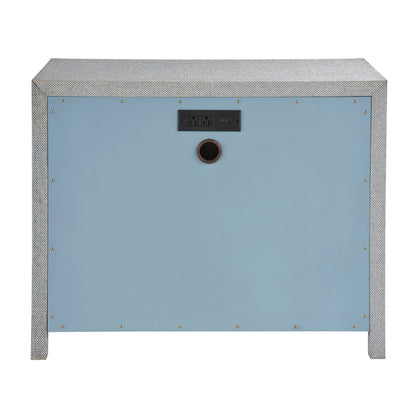 Weekender Bimini Chest by Coastal Living by Universal Furniture in blue seagrass. Made from unique in a modern style.