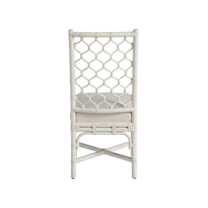 Weekender Marco Side Chair (Set of 2) by Coastal Living by Universal Furniture in white rattan. Made from unique in a cottage & farmhouse style.