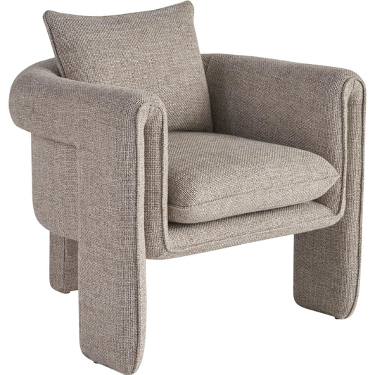 Modern Arlo Accent Chair by Universal Furniture in melic dune. Made from 84% polyester, 13% wool, 3% acrylic in a transitional style.