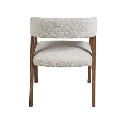 Modern Barrel Back Dining Chair by Universal Furniture in aged satin pewter finish. Made from unique in a unique style.