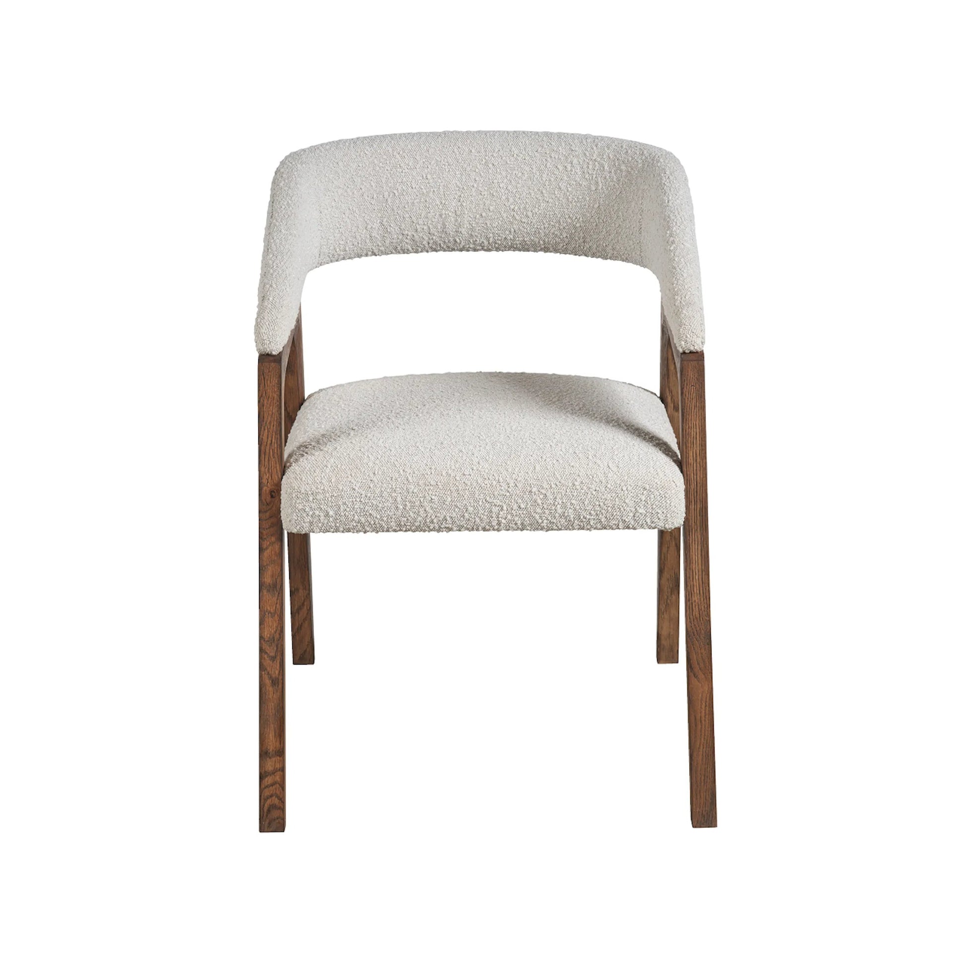 Modern Barrel Back Dining Chair by Universal Furniture in aged satin pewter finish. Made from unique in a unique style.
