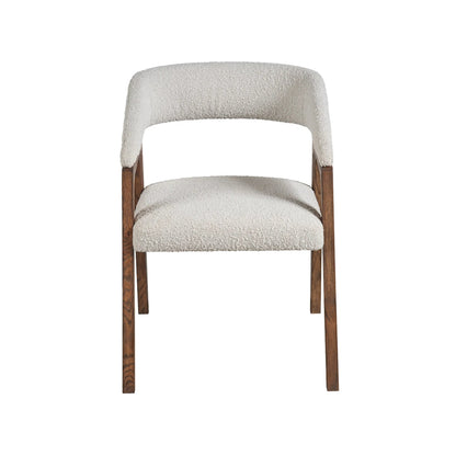 Modern Barrel Back Dining Chair by Universal Furniture in aged satin pewter finish. Made from unique in a unique style.