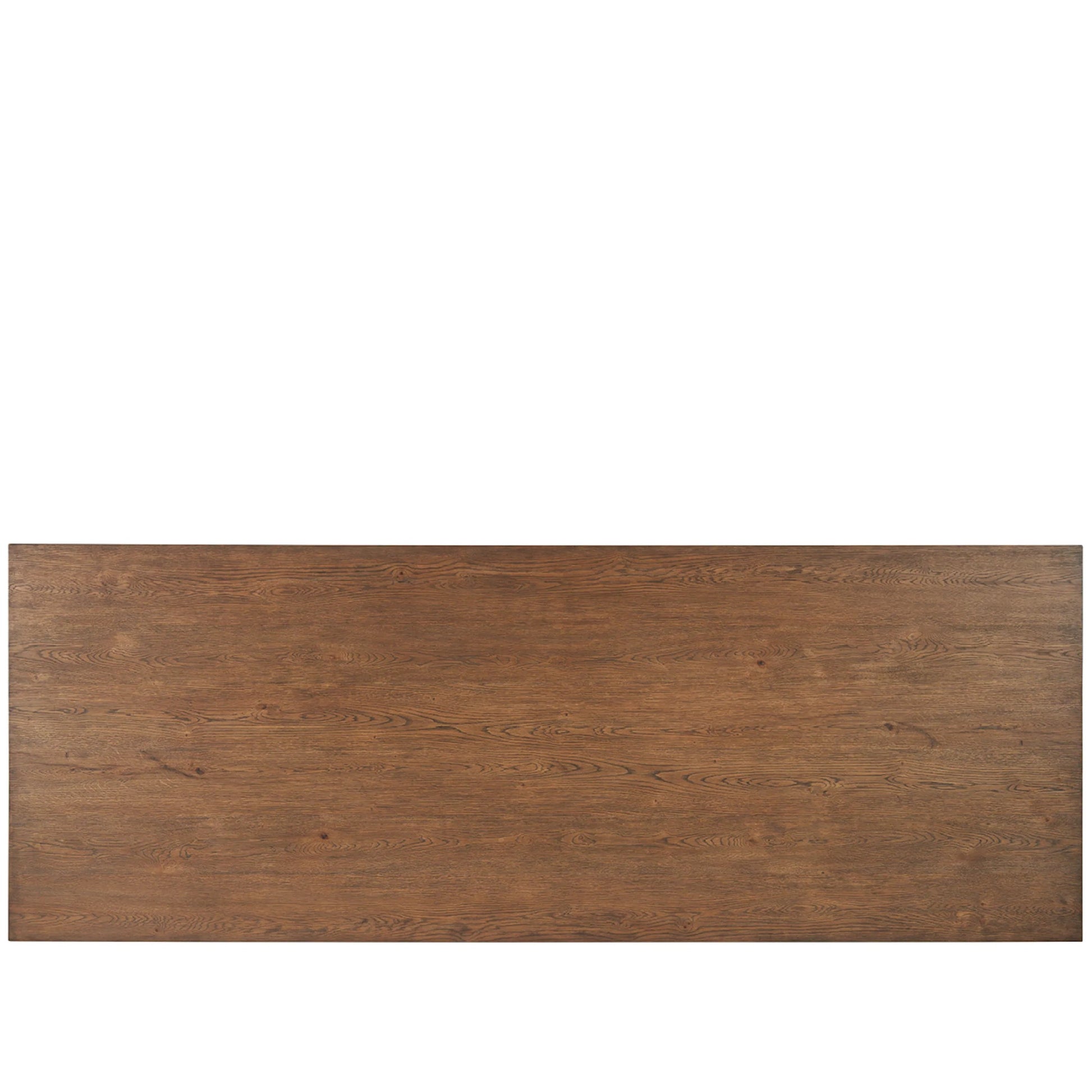 Modern Eden Dining Table by Universal Furniture in medium brown oak. Made from unique in a unique style.