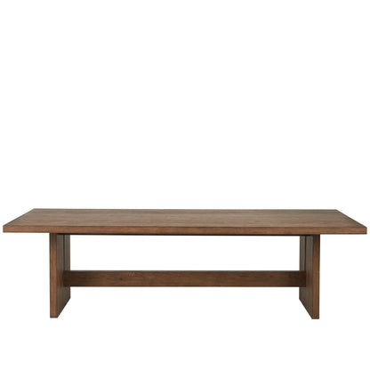 Modern Eden Dining Table by Universal Furniture in medium brown oak. Made from unique in a unique style.