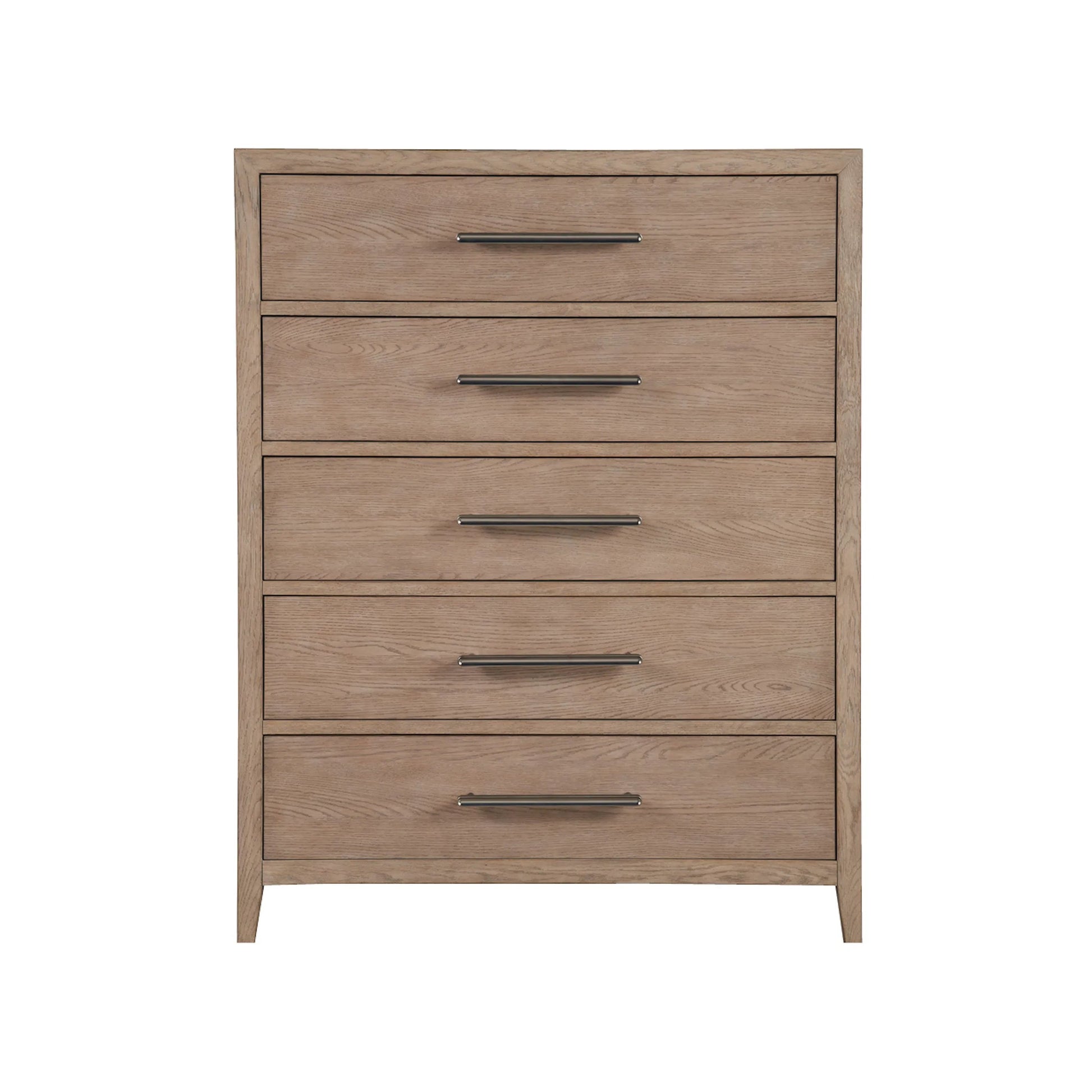 Modern Cove Drawer Chest by Universal Furniture in gray oak. Made from unique in a unique style.