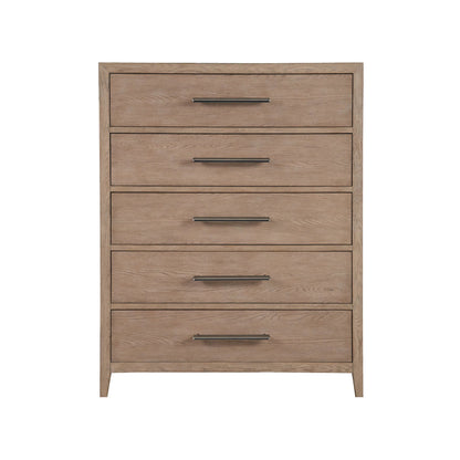 Modern Cove Drawer Chest by Universal Furniture in gray oak. Made from unique in a unique style.