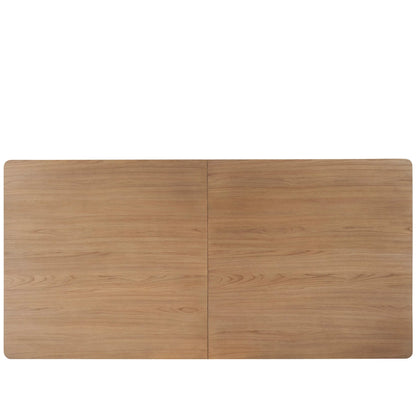 Modern Malone Dining Table by Universal Furniture in natural oak. Made from unique in a unique style.
