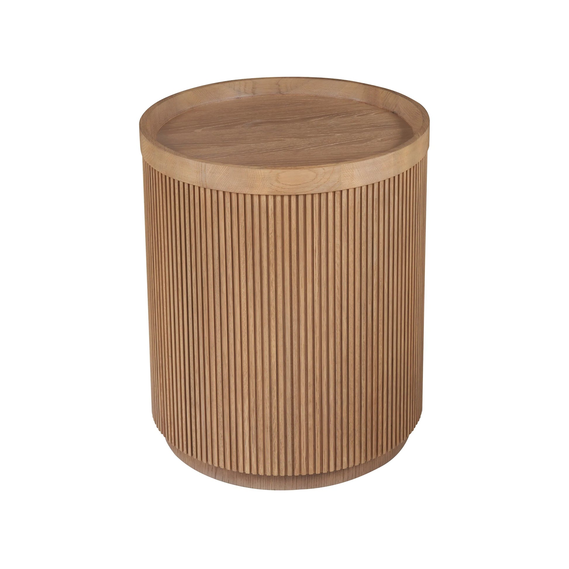 Modern Lumi Side Table by Universal Furniture in natural oak. Made from unique in a unique style.