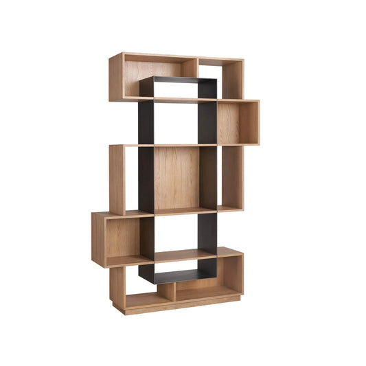 Modern Jaxon Etagere by Universal Furniture in natural oak. Made from unique in a unique style.
