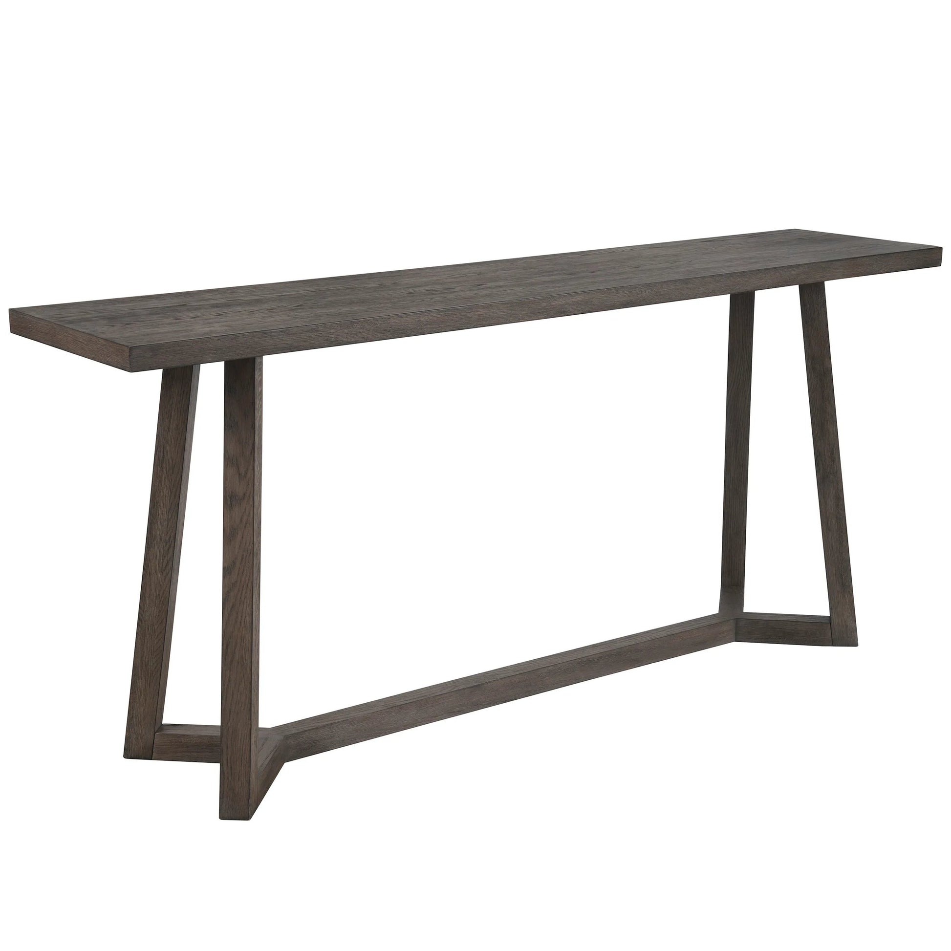 Modern Muse Console by Universal Furniture in washed charcoal. Made from unique in a unique style.