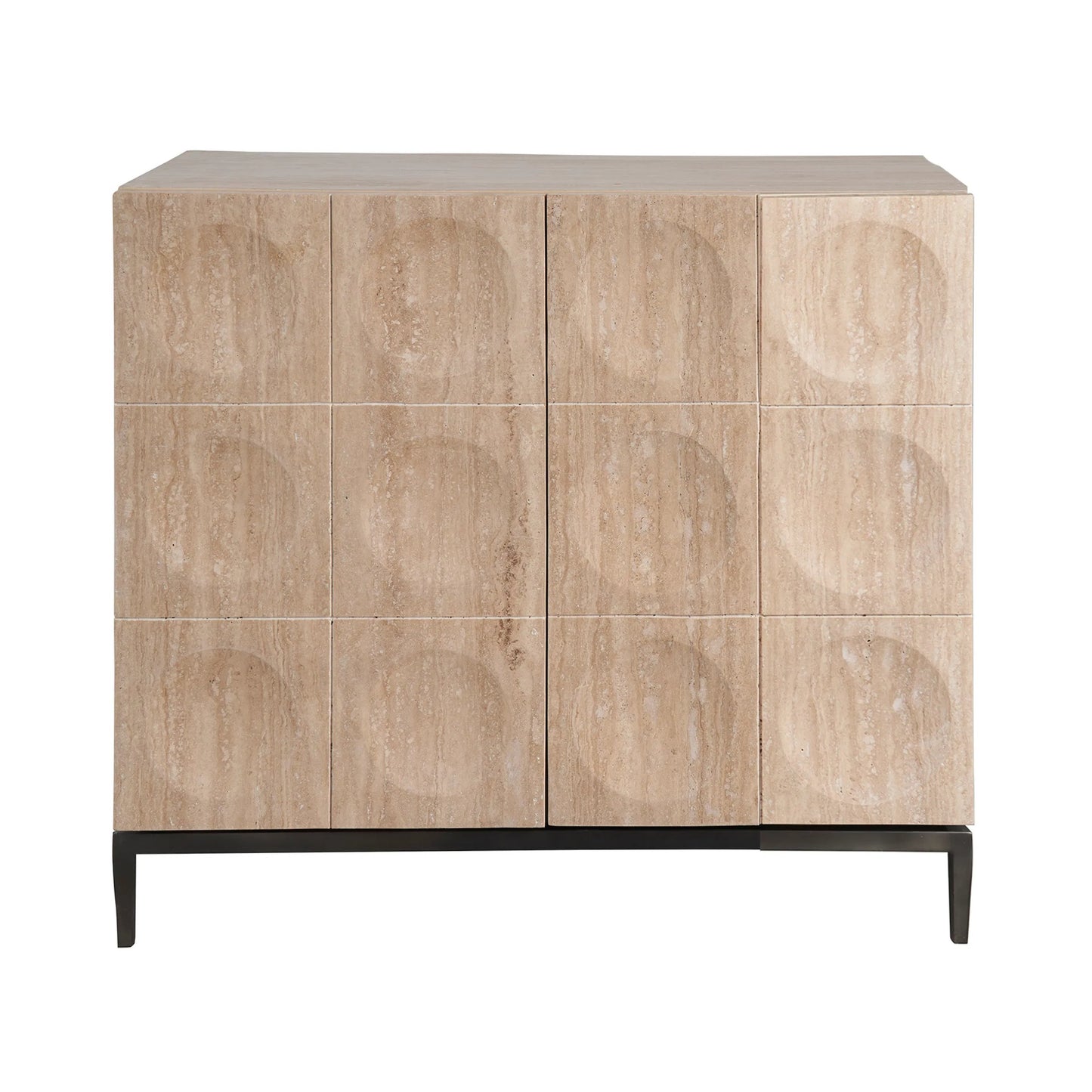 001 SI-2195643 | Primary Silo | Modern Leo Bunching Credenza by Universal Furniture in classic travertine. Made from unique in a transitional style.