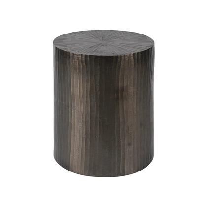 Modern Asher Round End Table by Universal Furniture in graphite. Made from unique in a modern style.