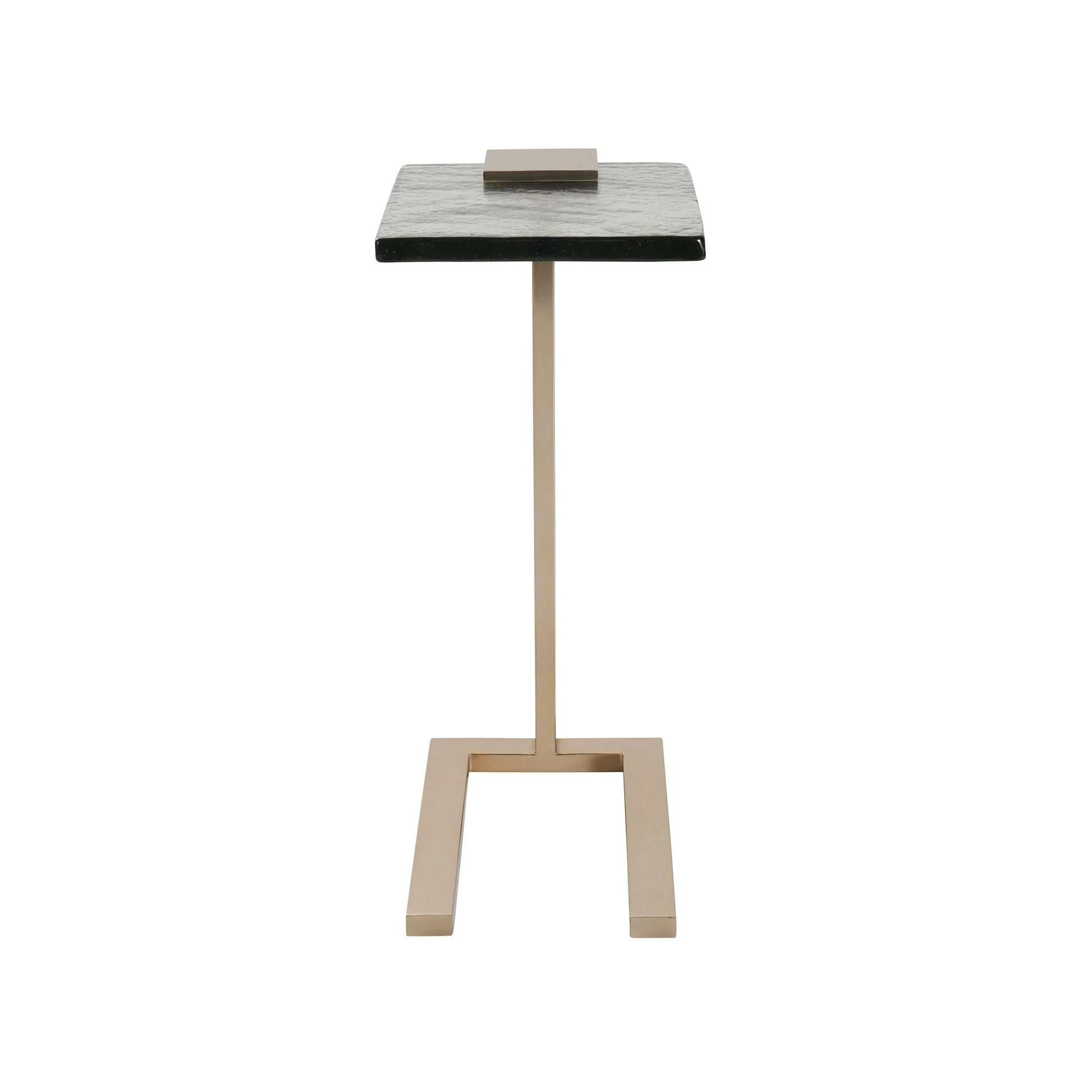 Modern Axis Martini Table by Universal Furniture in champagne gold. Made from unique in a unique style.