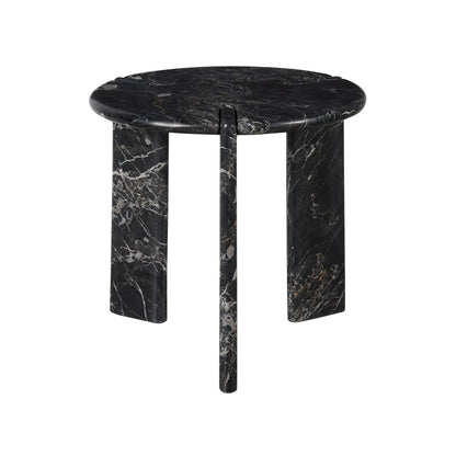 Modern Magnus End Table by Universal Furniture in golden portoro marble. Made from unique in a modern style.