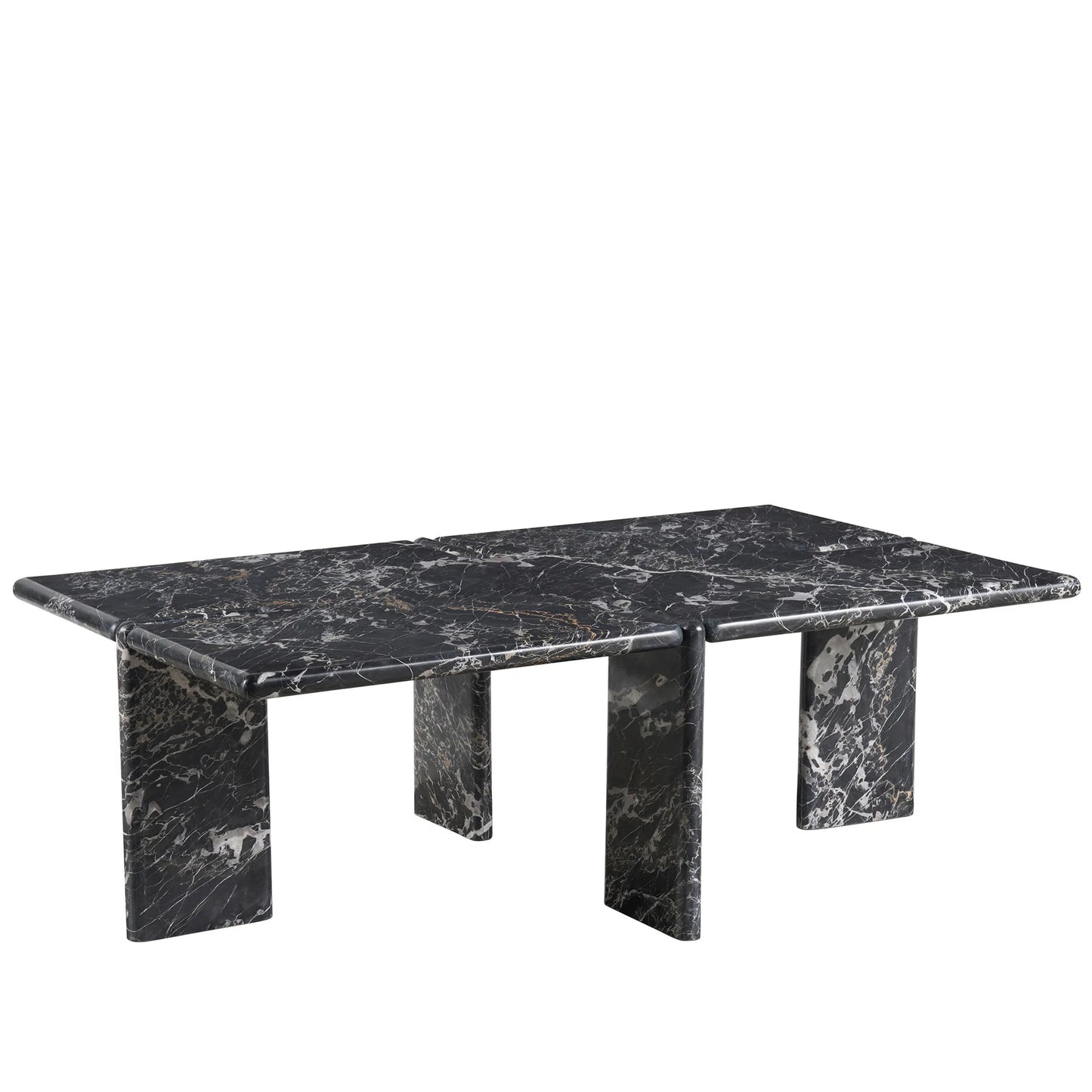 001 SI-2195654 | Primary Silo | Modern Magnus Cocktail Table by Universal Furniture in golden portoro marble. Made from unique in a unique style.