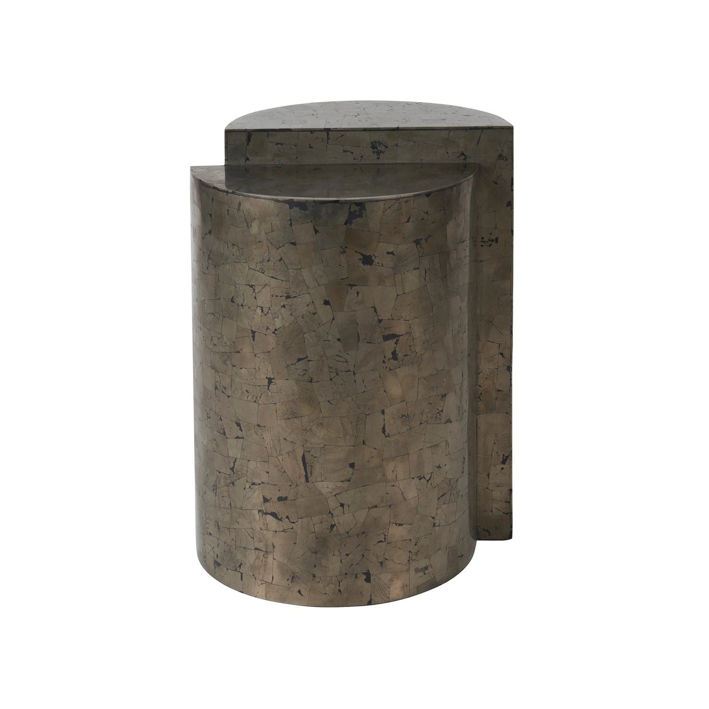001 SI-2195611 | Primary Silo | Modern Cosmo End Table by Universal Furniture in pyrite. Made from unique in a unique style.